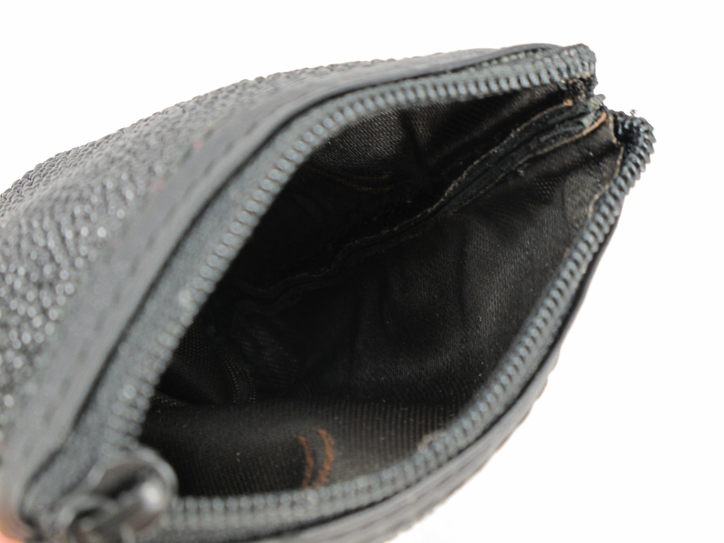 Genuine Stingray Skin Leather Women's Zip Wallet Coins Purse