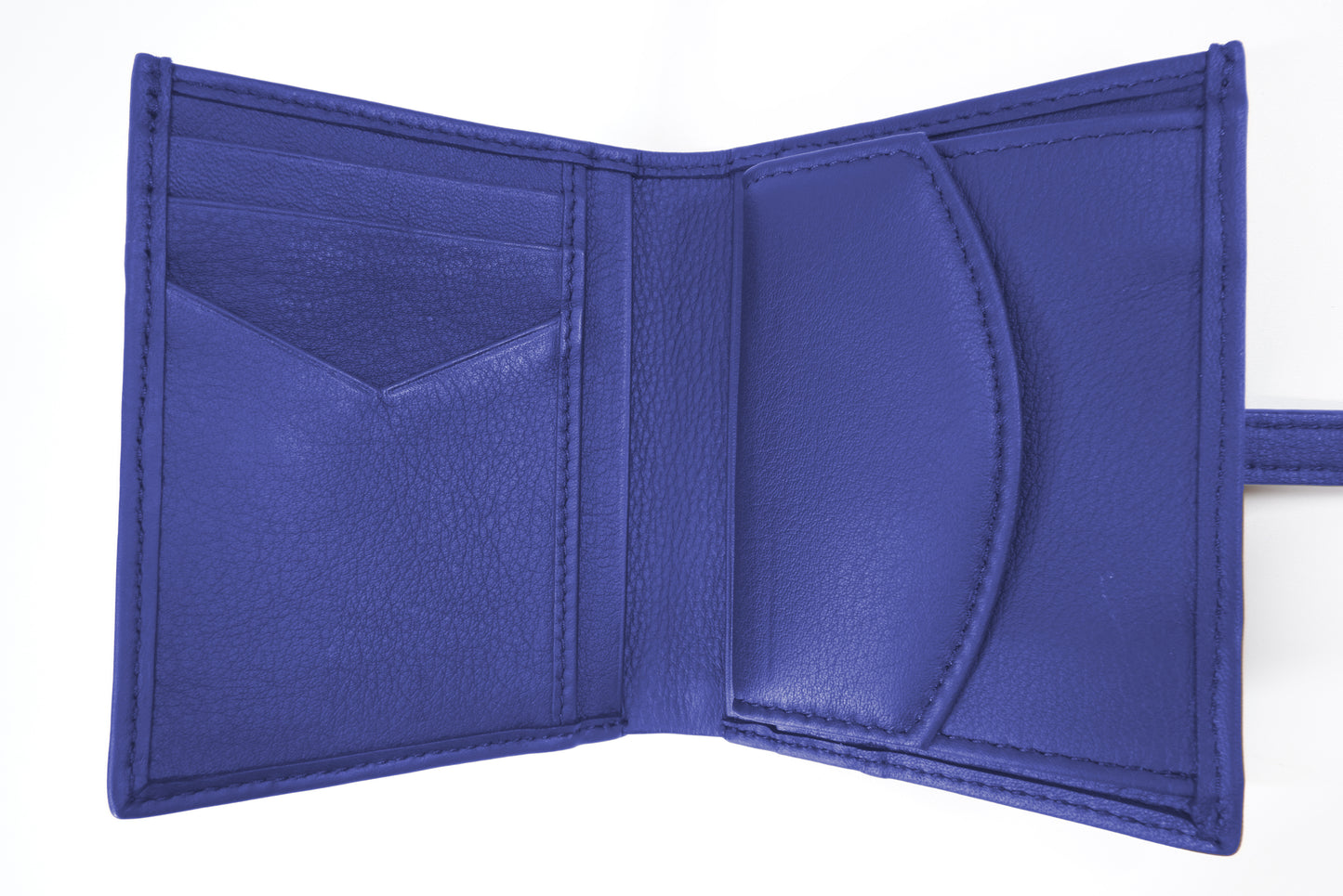 Genuine Stingray Skin Leather Golden Vertical Women's Bifold Wallet