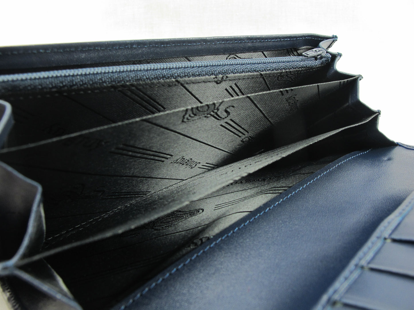 Genuine Stingray Skin Leather Women's Long Clutch Wallet Purse