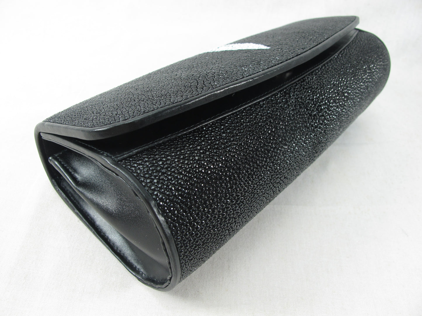 PELGIO Genuine Stingray Skin Leather Women's Messenger Bag Crossbody Purse