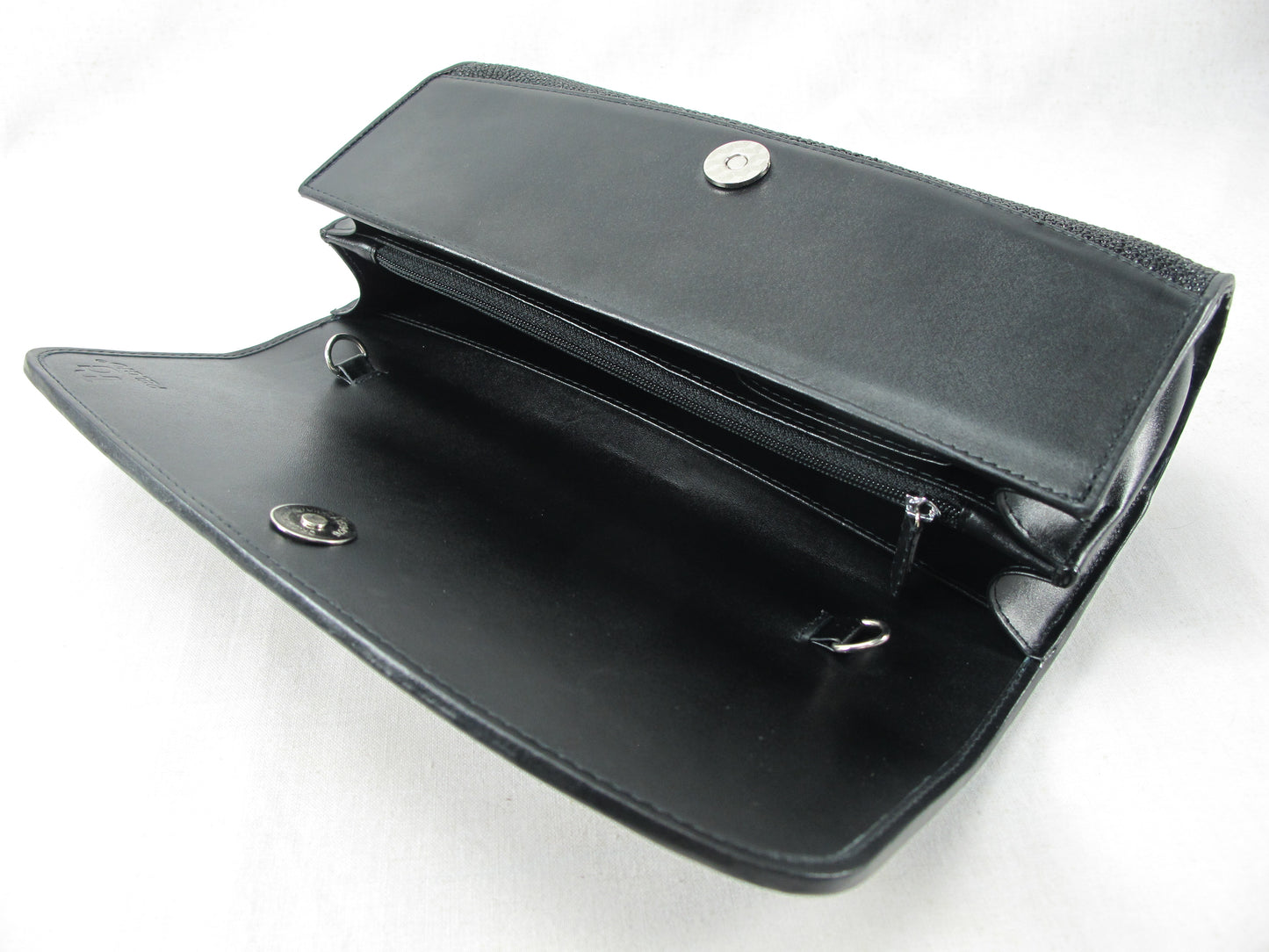 PELGIO Genuine Stingray Skin Leather Women's Messenger Bag Crossbody Purse