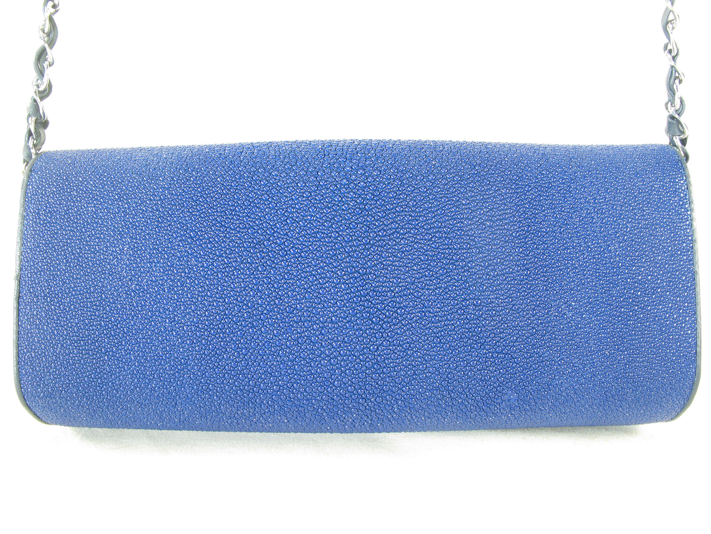 PELGIO Genuine Stingray Skin Leather Women's Messenger Bag Crossbody Purse