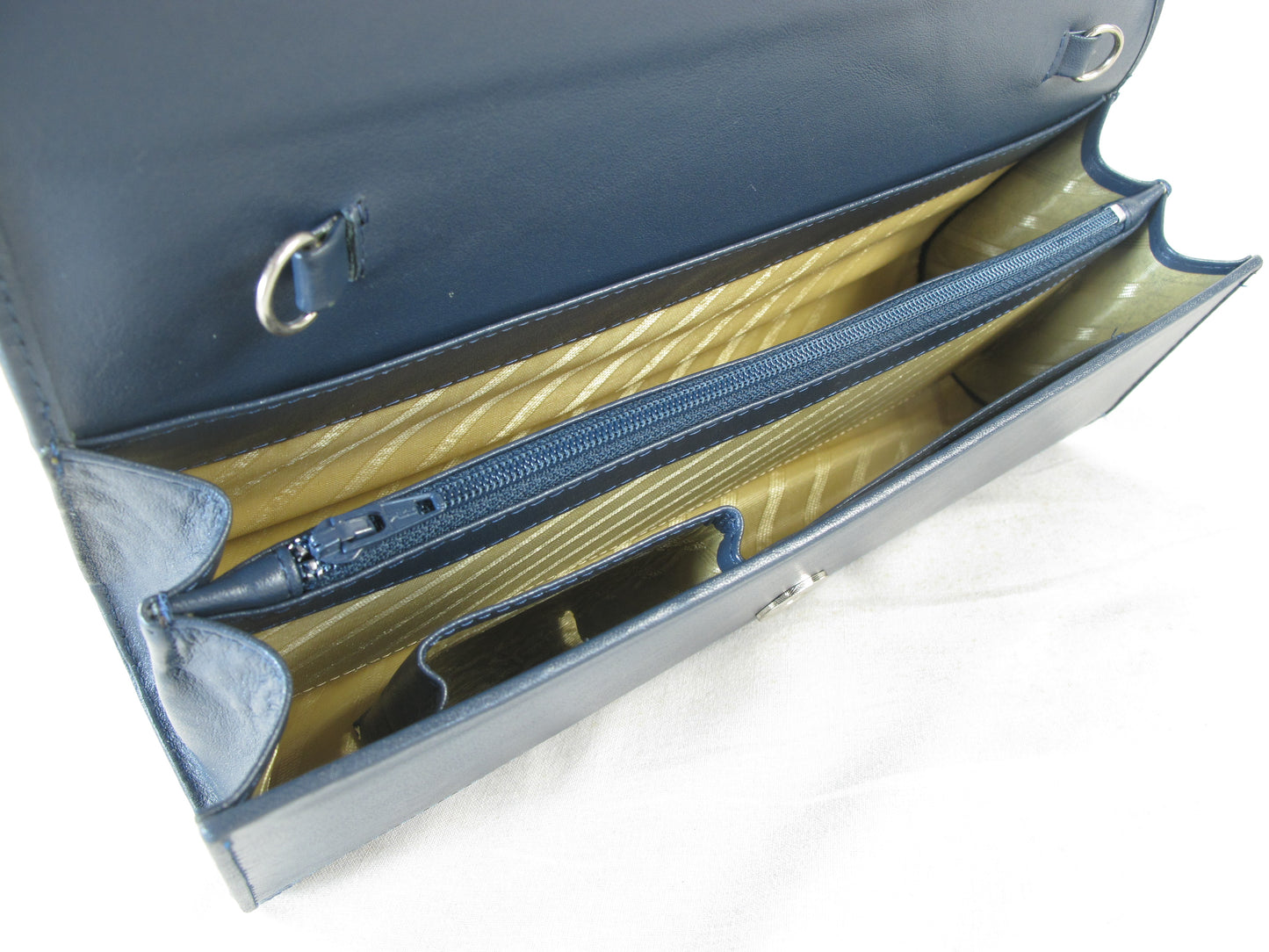 PELGIO Genuine Stingray Skin Leather Women's Messenger Bag Crossbody Purse