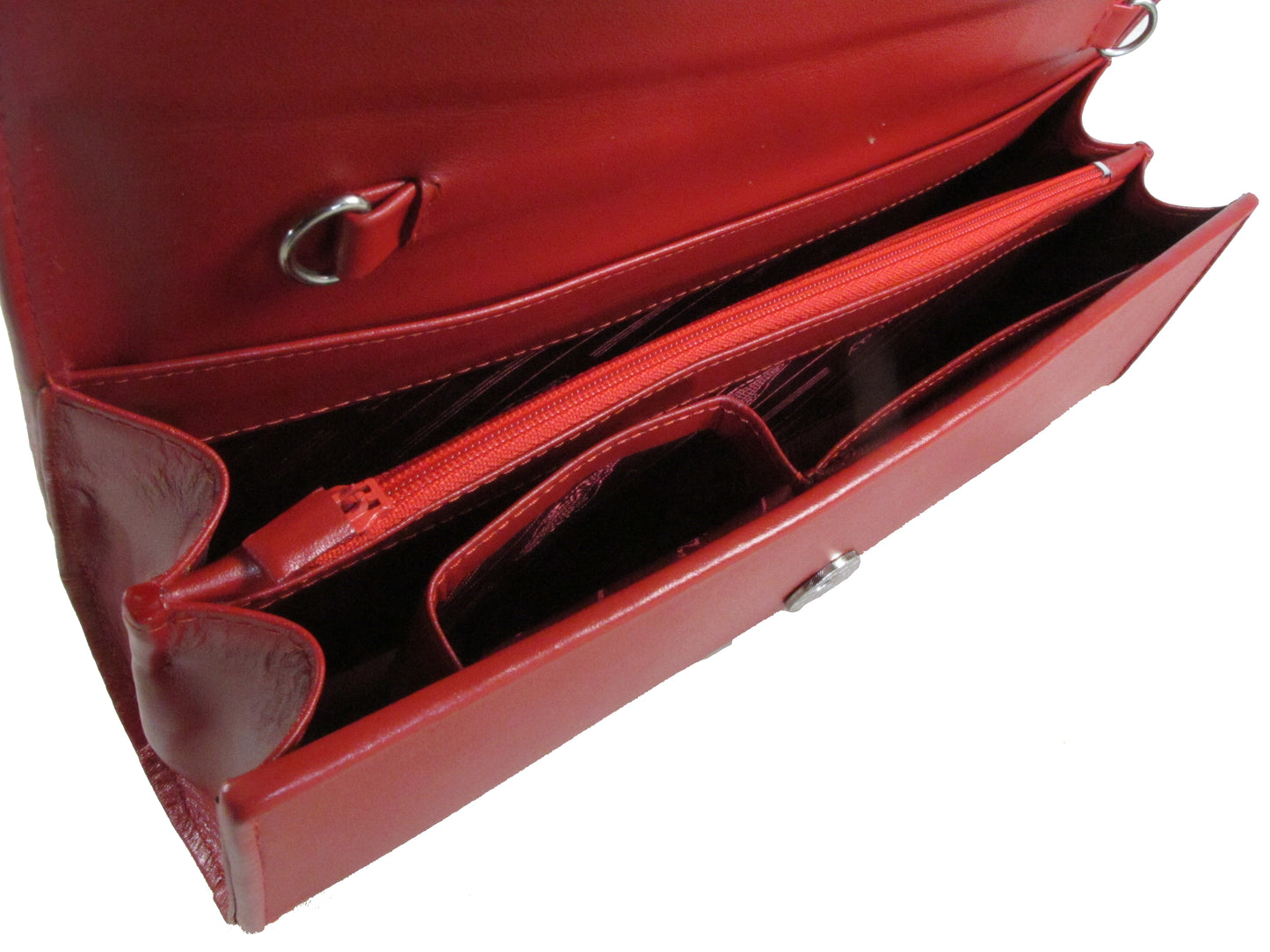 PELGIO Genuine Stingray Skin Leather Women's Messenger Bag Crossbody Purse