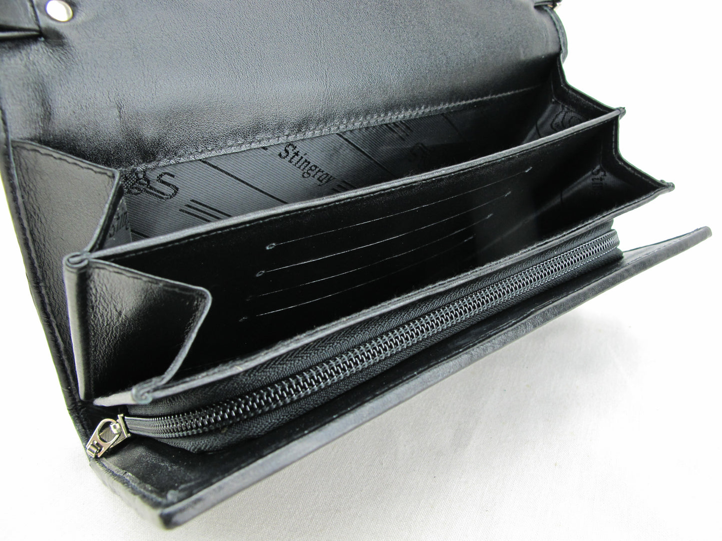 PELGIO Genuine Stingray Skin Leather Women's Clutch & Shoulder Bag