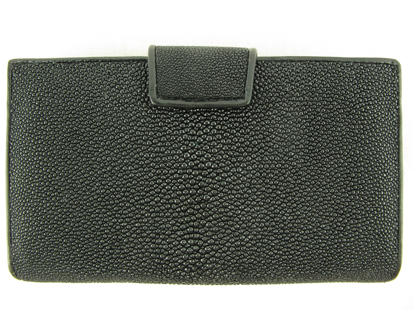 Genuine Stingray Skin Leather Medium Clutch Wallet Coins Purse