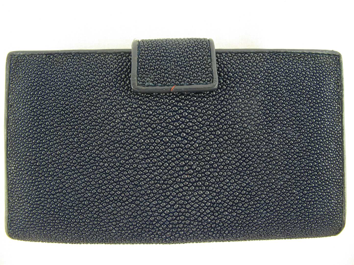 Genuine Stingray Skin Leather Medium Clutch Wallet Coins Purse