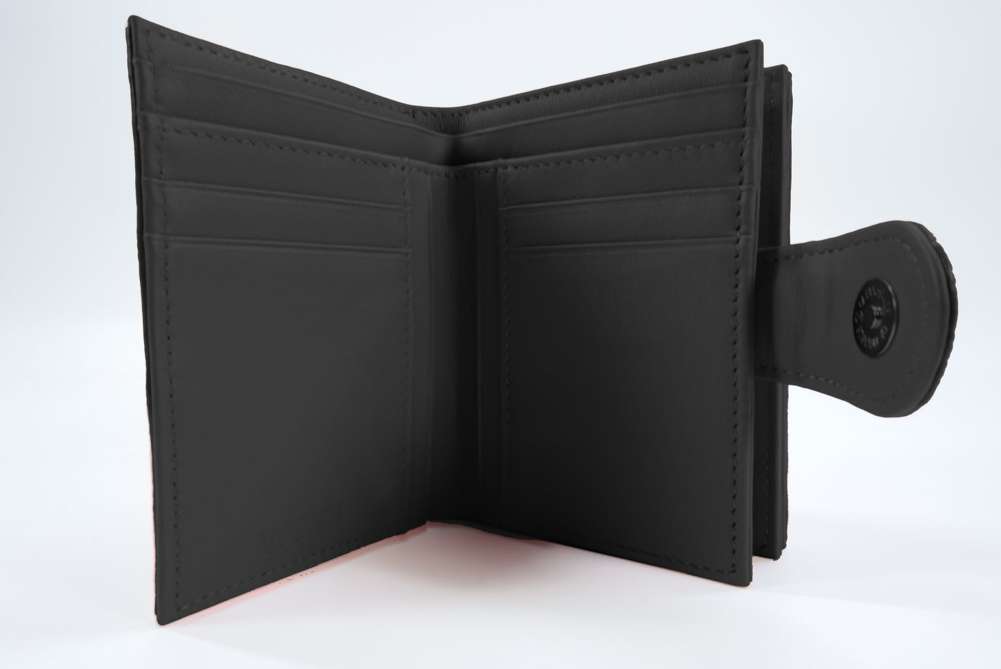 Genuine Polished Stingray Skin Leather Medium Clutch Wallet Zip Coins Purse