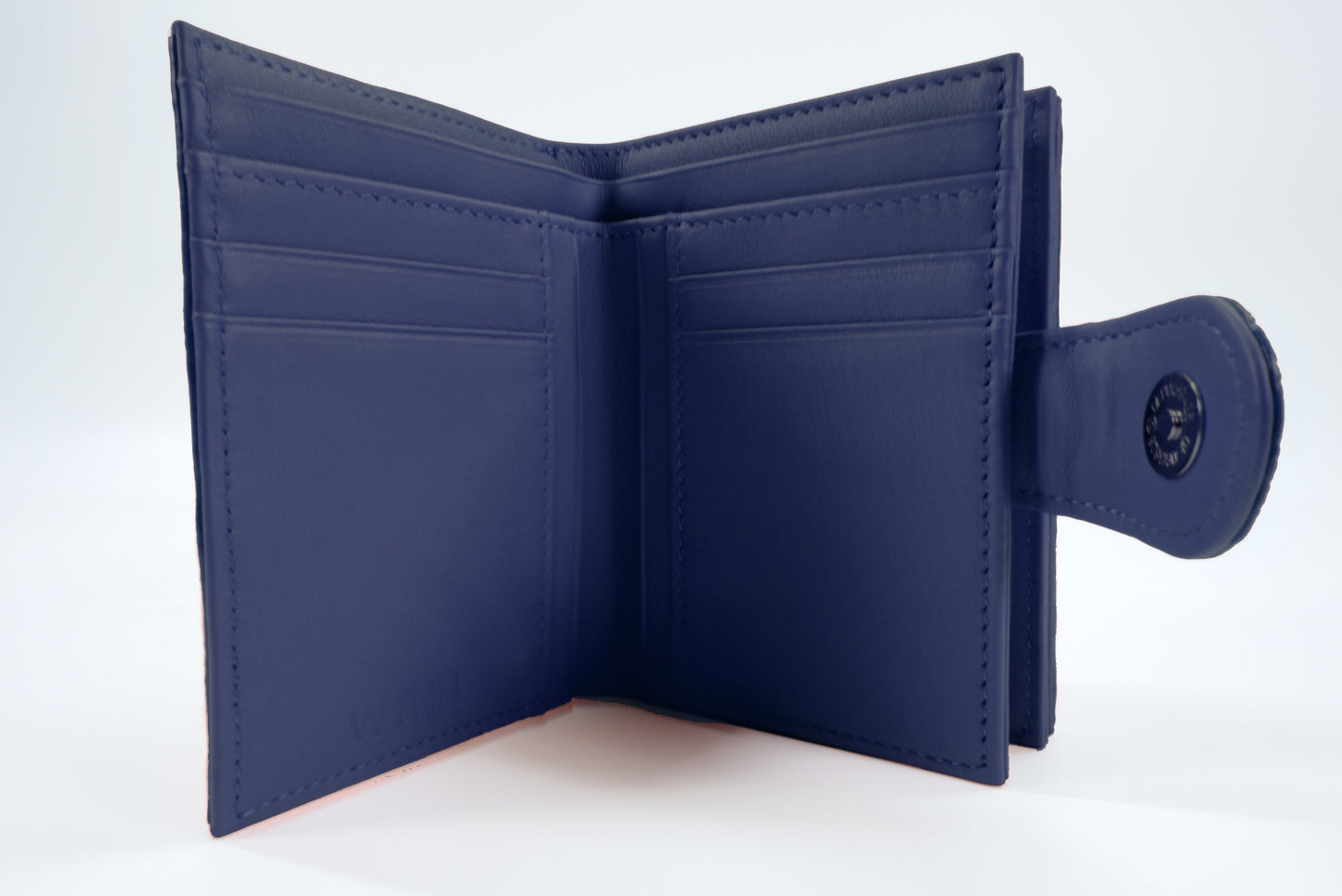 Genuine Stingray Skin Leather Diamond Embossed Medium Clutch Wallet Zip Coins Purse