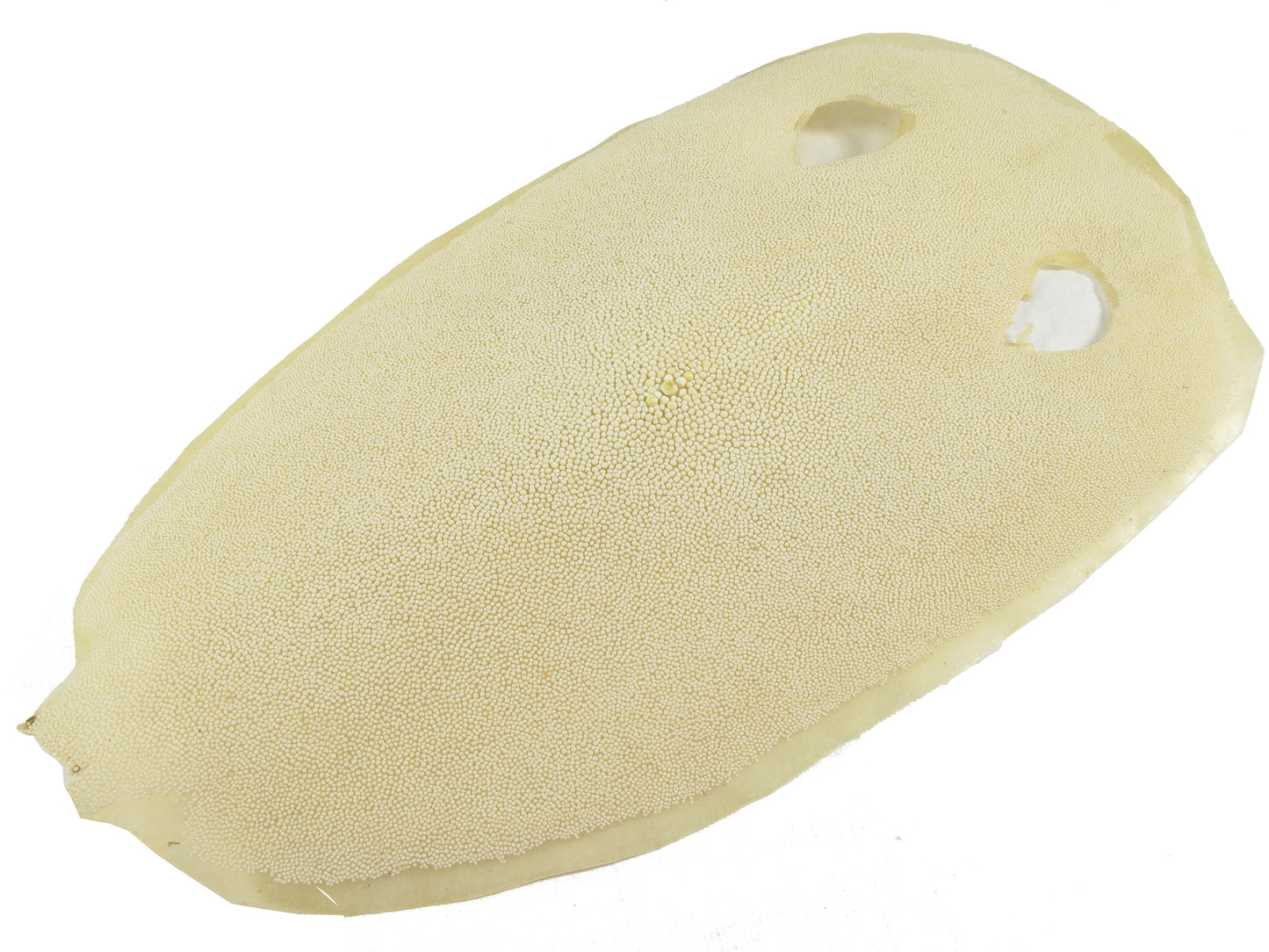 Genuine Dried Stingray Skin Round Shape for Japanese Samurai Sword Katana & Decorate