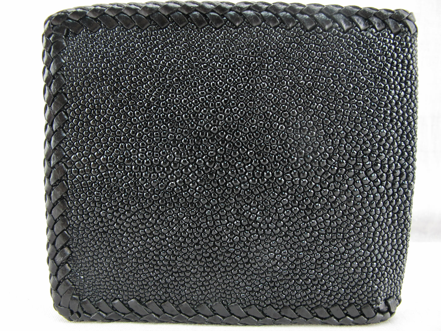 Genuine Stingray Skin Leather Handmade Bifold Men's Wallet