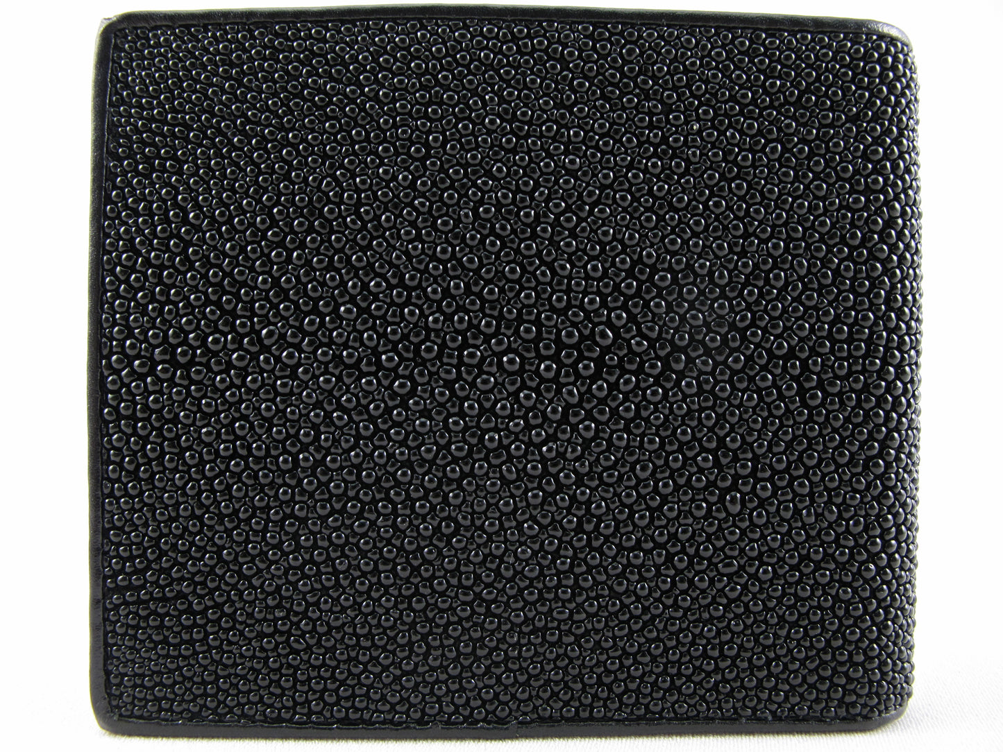 Genuine Stingray Skin Leather Bifold Men's Wallet