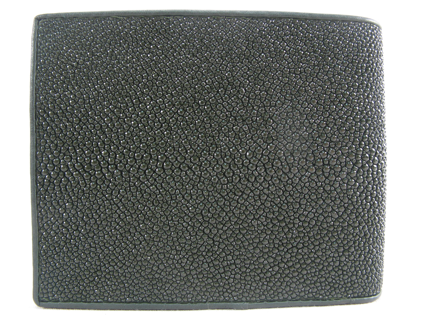 Genuine Stingray Skin Leather Bifold Men's Wallet