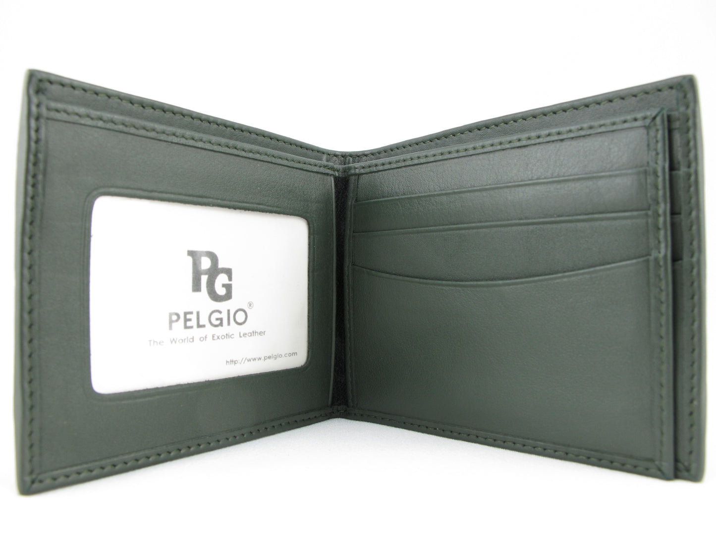 Genuine Stingray Skin Leather Bifold Men's Wallet