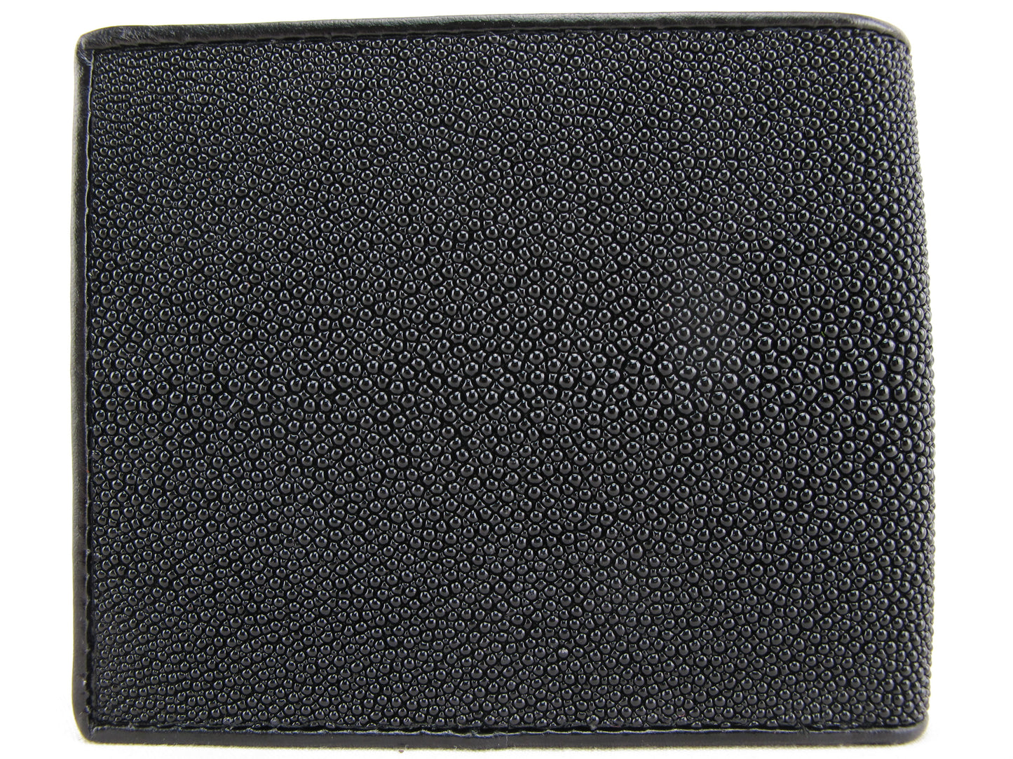 Genuine Stingray Skin Leather Bifold Men's Wallet