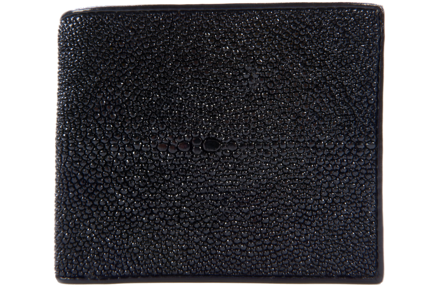 Genuine Stingray Skin Leather Bifold Men's Wallet