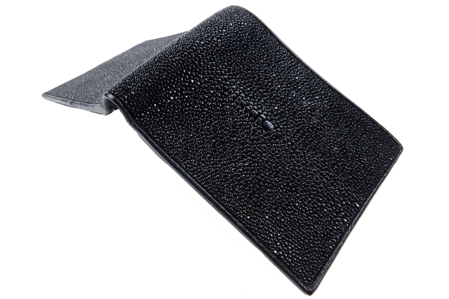 Genuine Stingray Skin Leather Bifold Men's Wallet