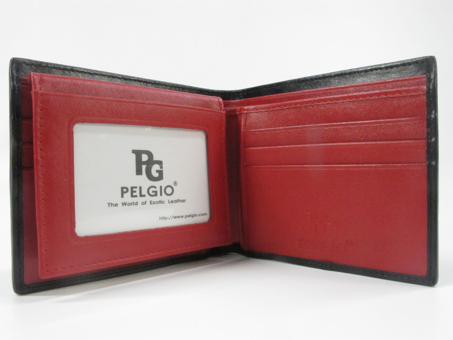 Genuine Stingray Skin Leather Bifold Men's Wallet