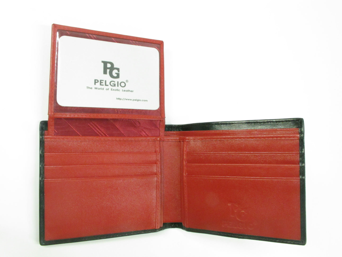 Genuine Stingray Skin Leather Bifold Men's Wallet