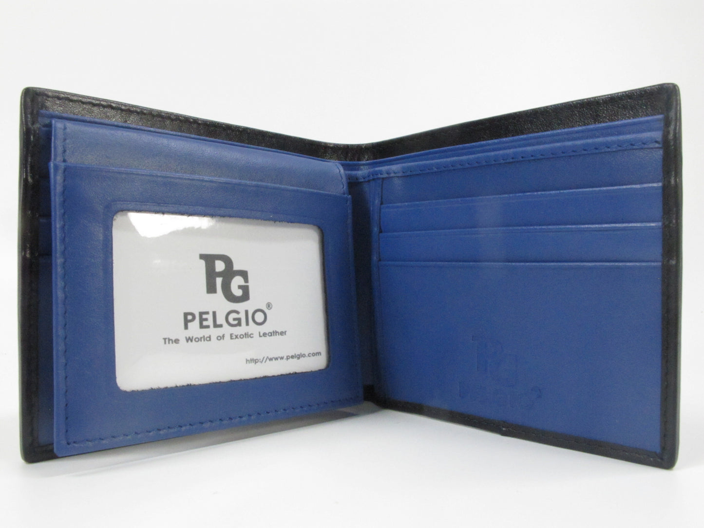 Genuine Stingray Skin Leather Bifold Men's Wallet