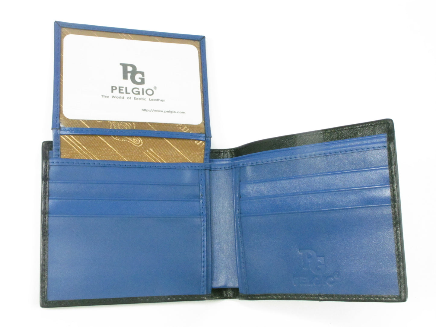 Genuine Stingray Skin Leather Bifold Men's Wallet