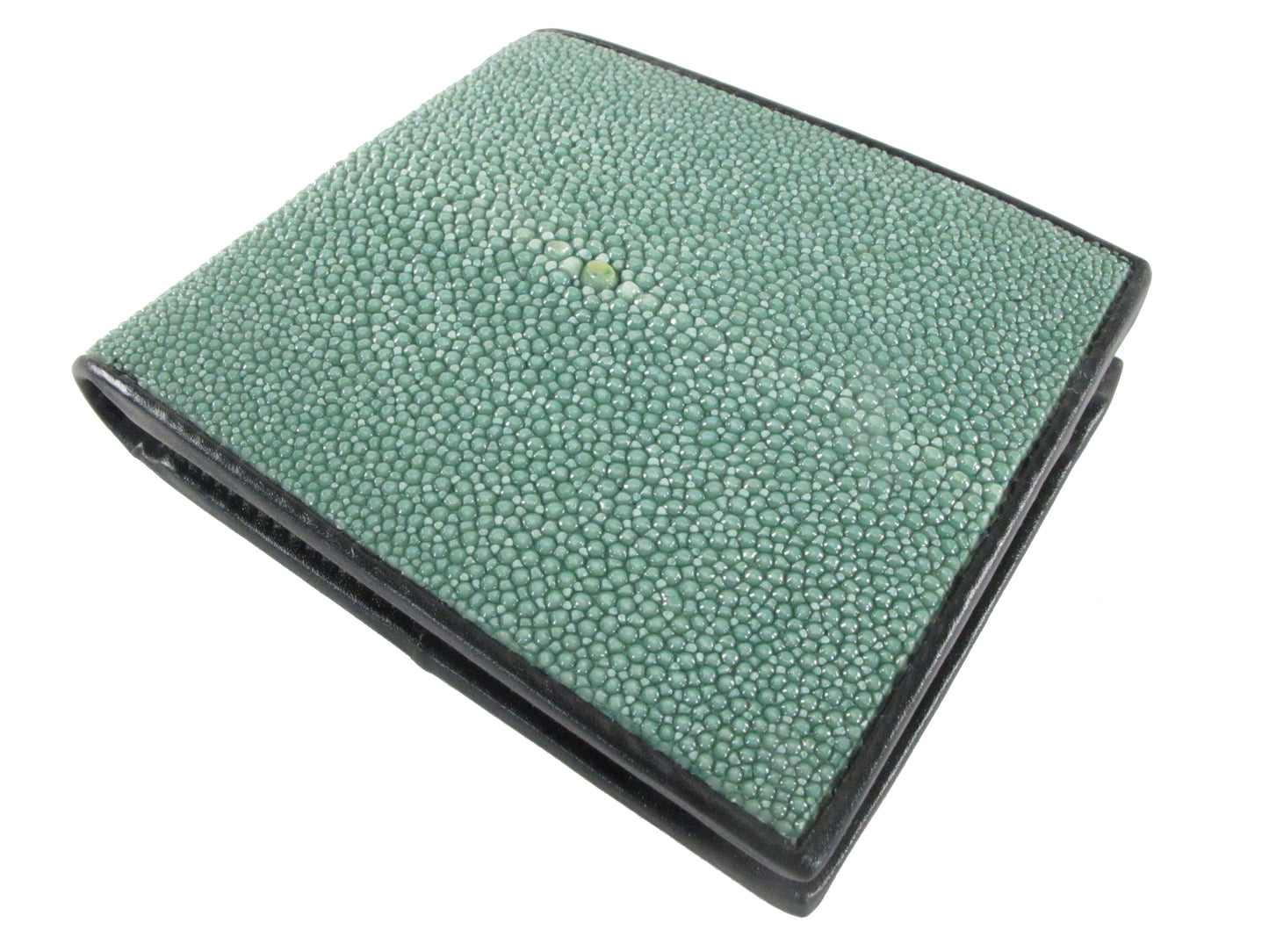 Genuine Stingray Skin Leather Bifold Men's Wallet