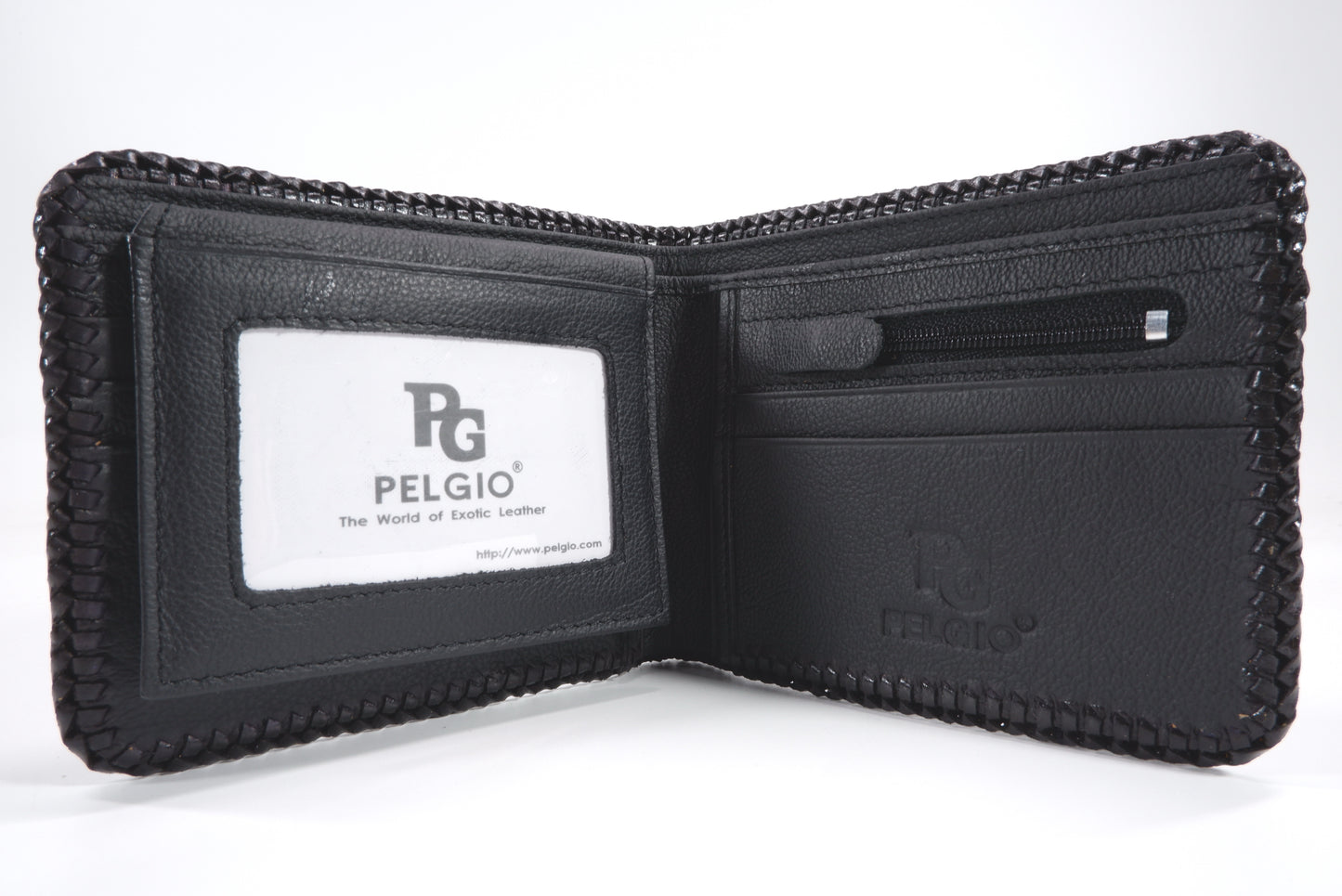 Genuine Stingray Skin Leather Vintage Handmade Bifold Men's Wallet