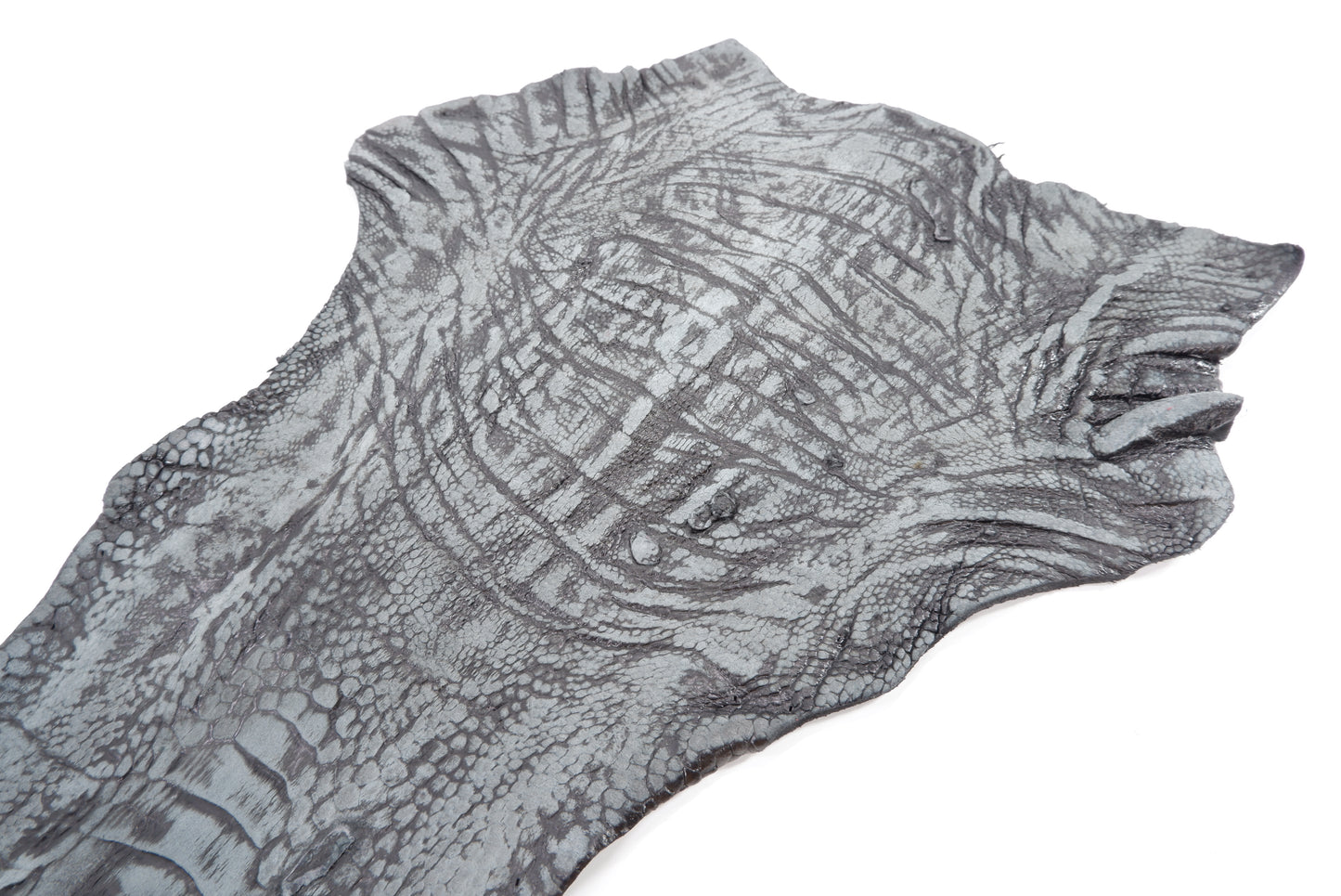 Genuine Ostrich Leg Skin with Claw Leather Hide Pelt