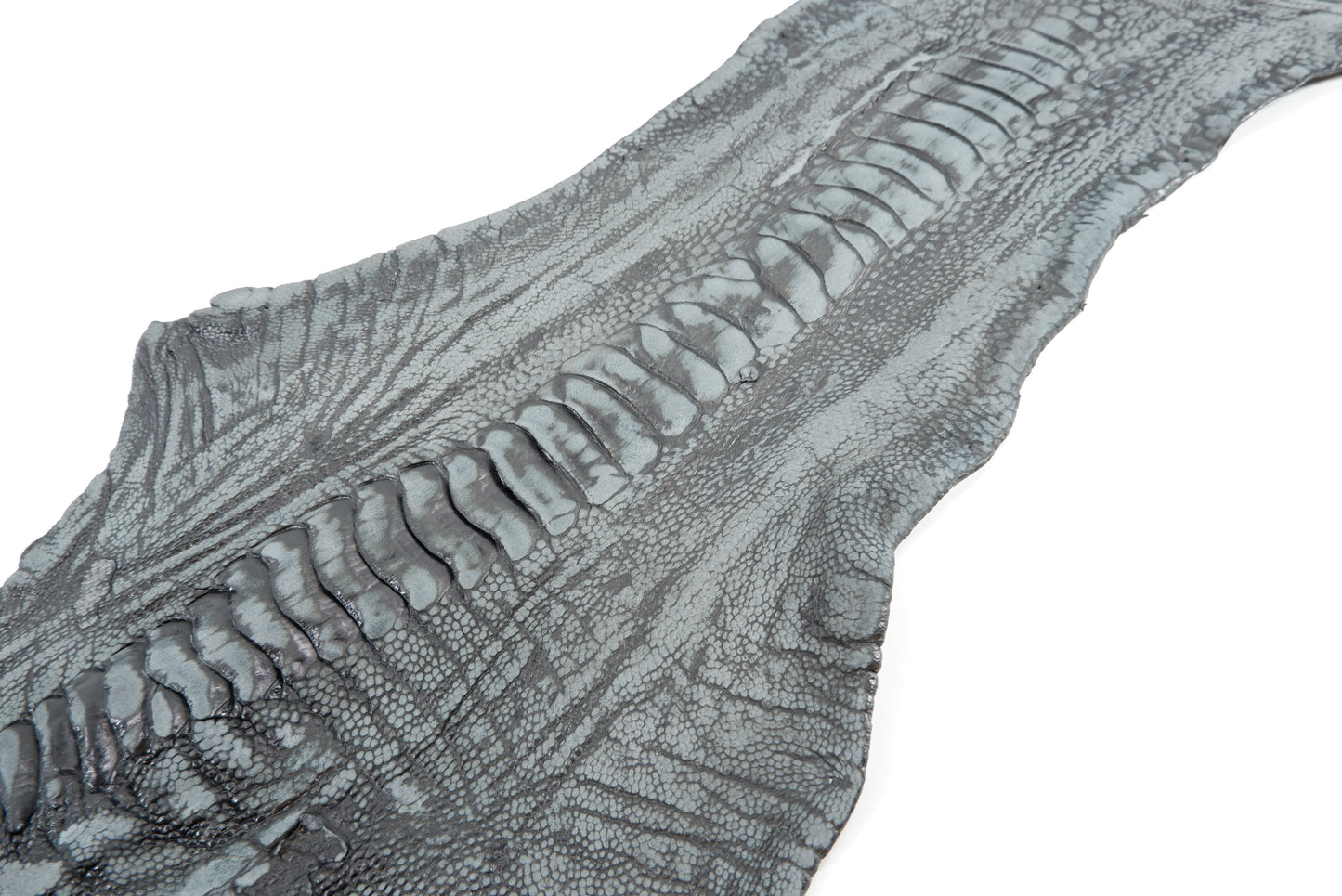 Genuine Ostrich Leg Skin with Claw Leather Hide Pelt