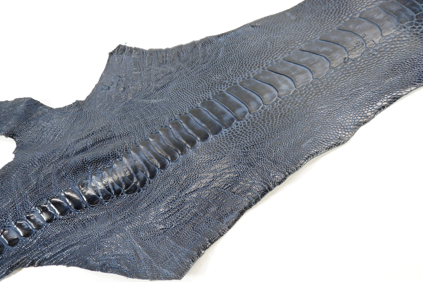 Genuine Ostrich Leg Skin with Claw Leather Hide Pelt