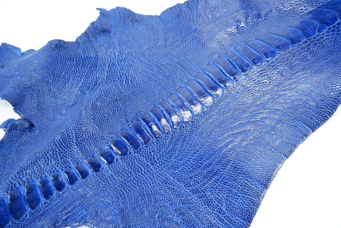 Genuine Ostrich Leg Skin with Claw Leather Hide Pelt