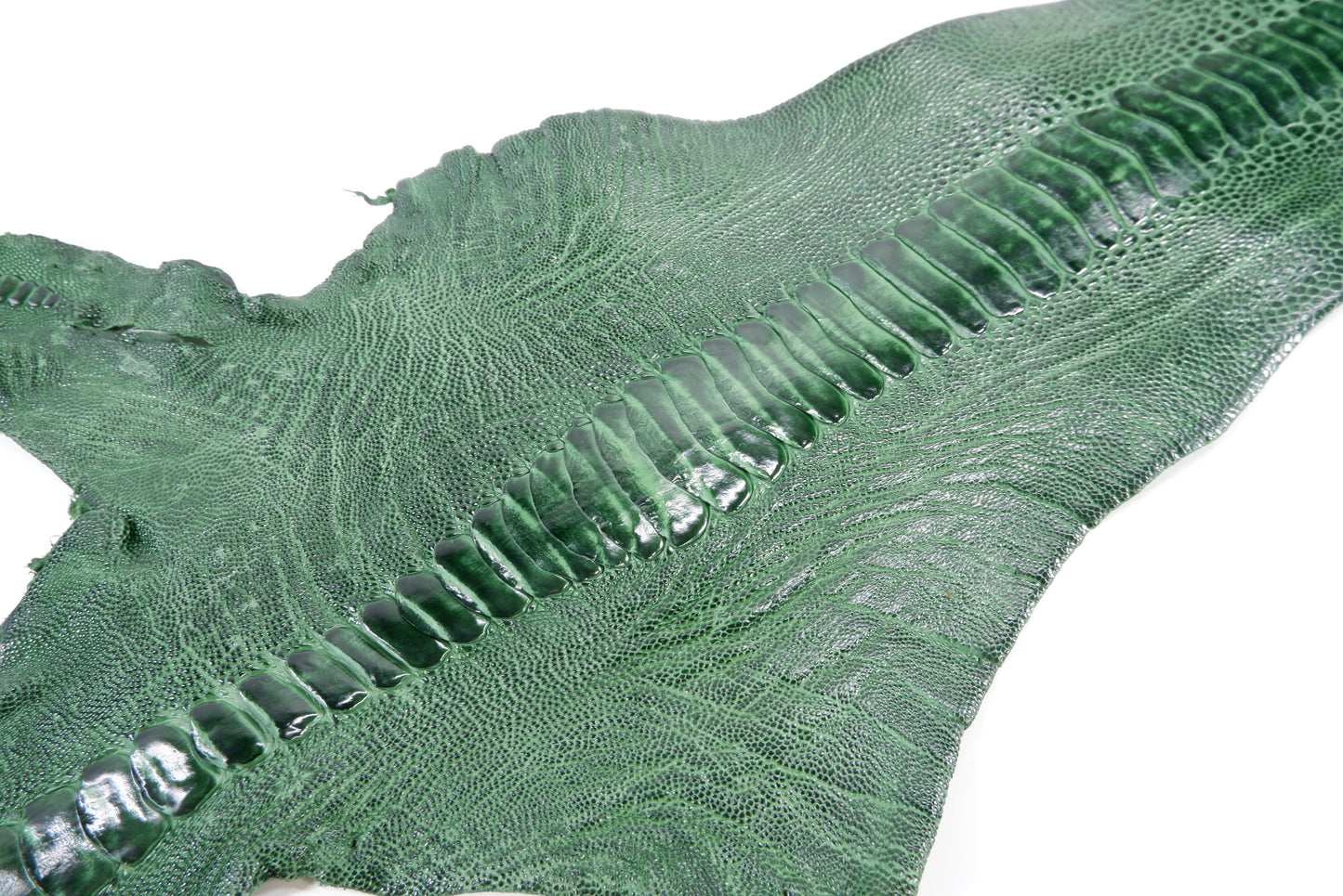 Genuine Ostrich Leg Skin with Claw Leather Hide Pelt