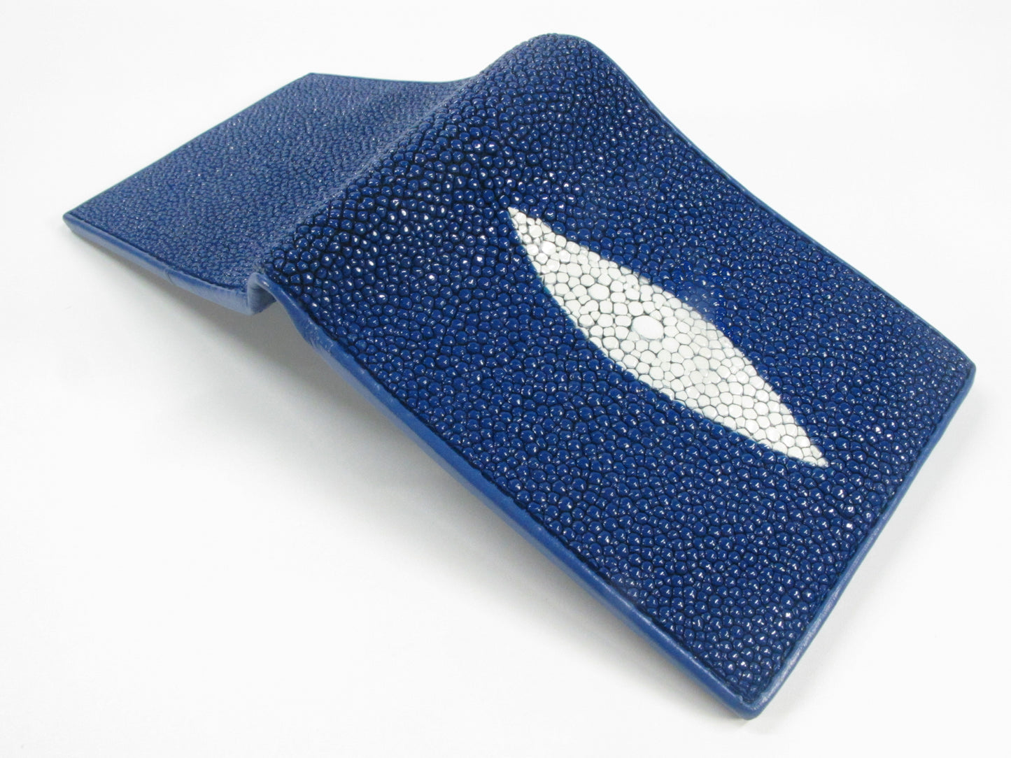 Genuine Stingray Skin Leather Bifold Men's Wallet