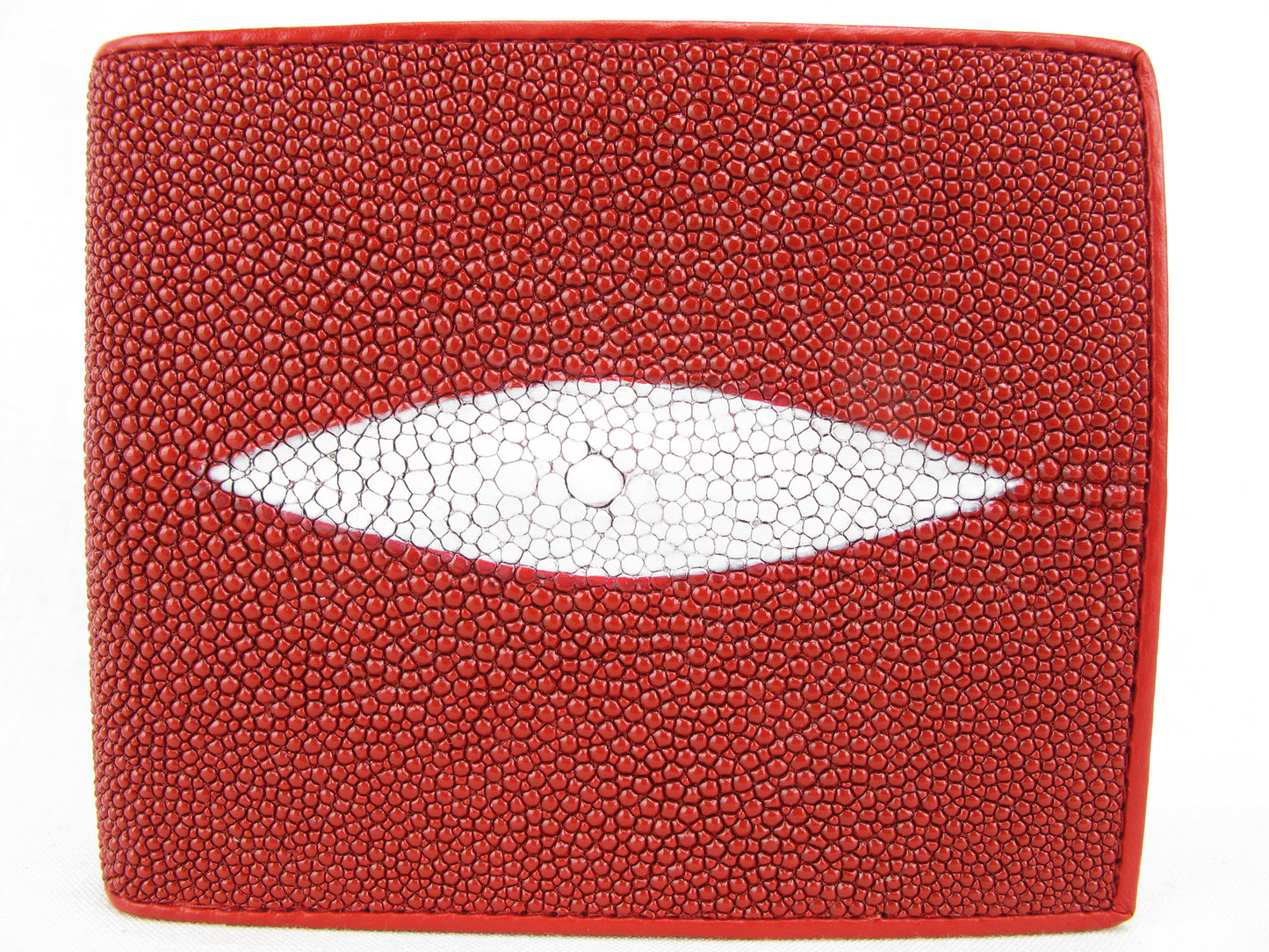 Genuine Stingray Skin Leather Bifold Men's Wallet