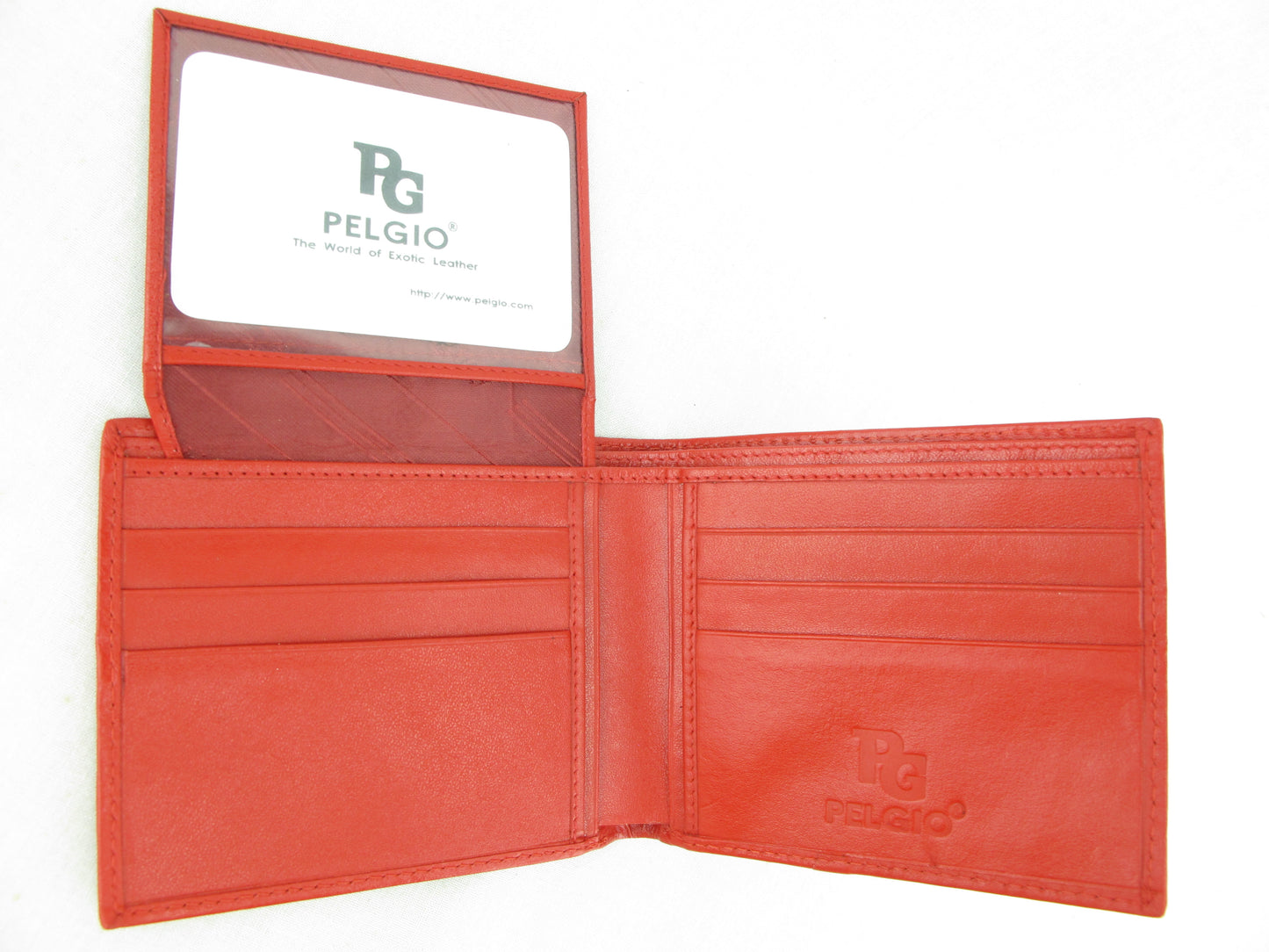 Genuine Stingray Skin Leather Bifold Men's Wallet